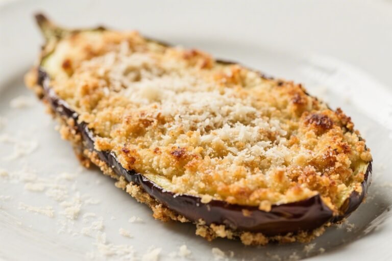 Keto Parmesan Crusted Eggplant – Crispy, Cheesy, And Low-Carb