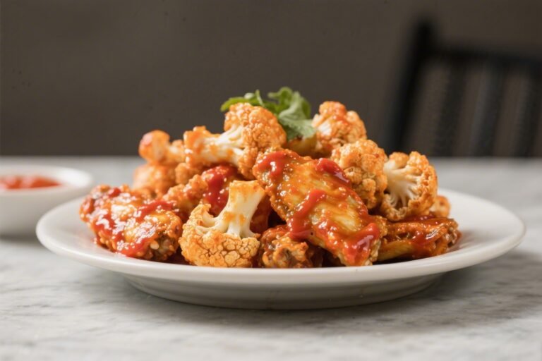 Keto Buffalo Cauliflower Wings – Spicy, Crispy, and Low-Carb