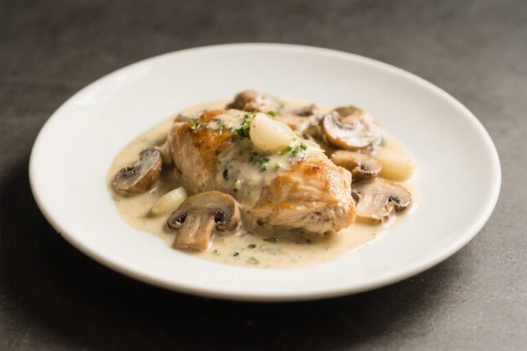 Creamy Garlic Mushroom Chicken – Comforting, Flavor-Packed Dinner