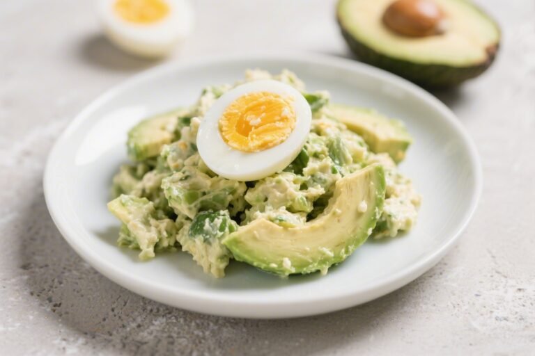 Avocado Egg Salad – Creamy, Fresh, and Satisfying