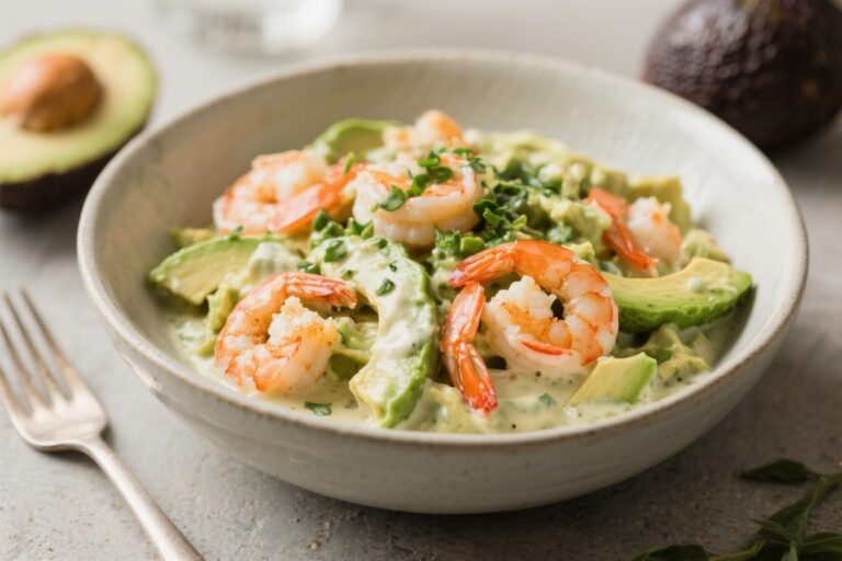 Creamy Avocado Shrimp Bowls – Fresh, Satisfying, and Easy