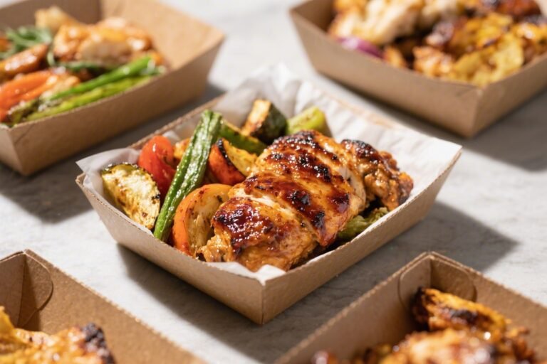 BBQ Chicken & Roasted Veggie Boxes – Easy, Flavor-Packed Meal Prep