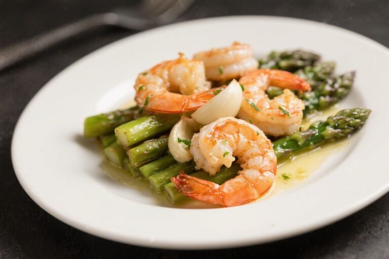Garlic Butter Shrimp & Asparagus – Bright, Buttery, and Ready Fast