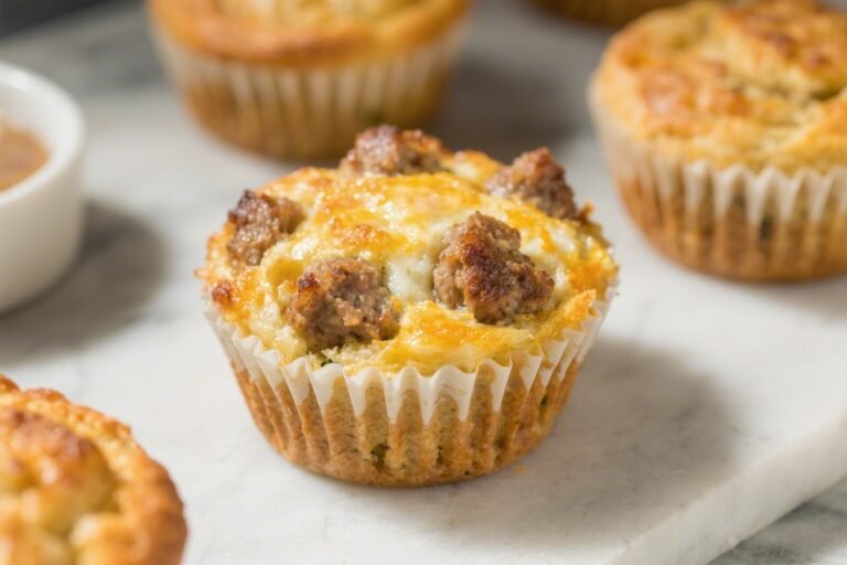 Keto Breakfast Sausage Muffins – Protein-Packed, Make-Ahead Morning Bites
