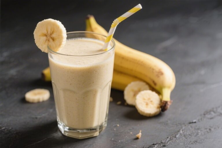 Keto Banana Flavor Smoothie – A Creamy, Low-Carb Treat