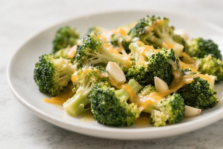 Keto Cheesy Garlic Butter Broccoli – Simple, Comforting, and Low-Carb