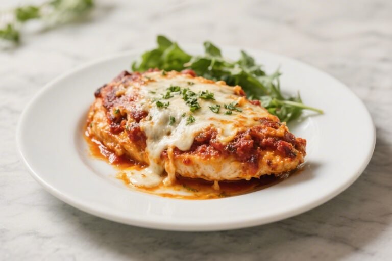Keto Chicken Parmesan – Crispy, Comforting, and Low-Carb