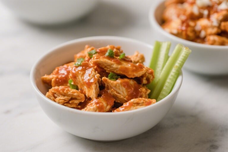 Buffalo Chicken & Celery Bowls – A Bright, Saucy, Crunchy Meal