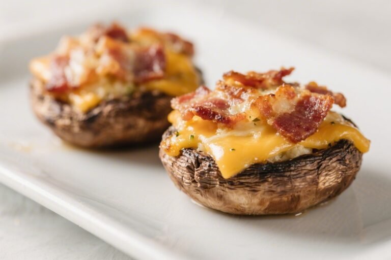Bacon Cheddar Stuffed Mushrooms – Savory Bites With Big Flavor