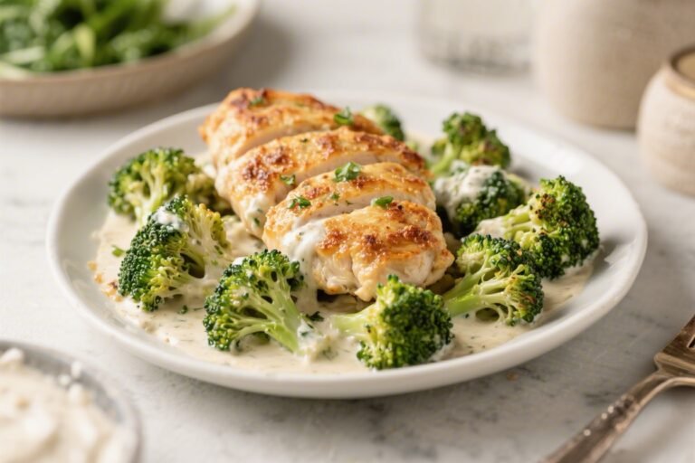 Baked Ranch Chicken & Broccoli – A Comforting, Easy Weeknight Dinner