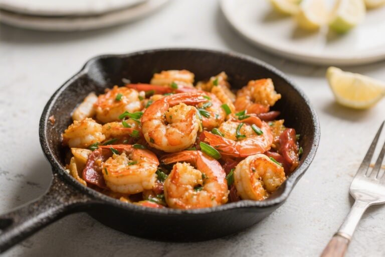 Keto Shrimp Scampi Skillet – Fast, Flavorful, and Low-Carb