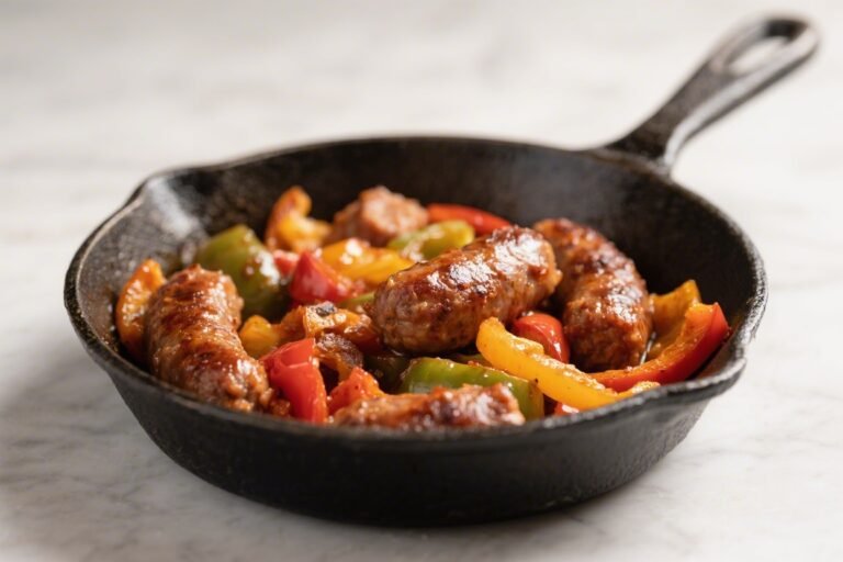 Italian Sausage & Peppers Skillet – A Weeknight Classic With Big Flavor