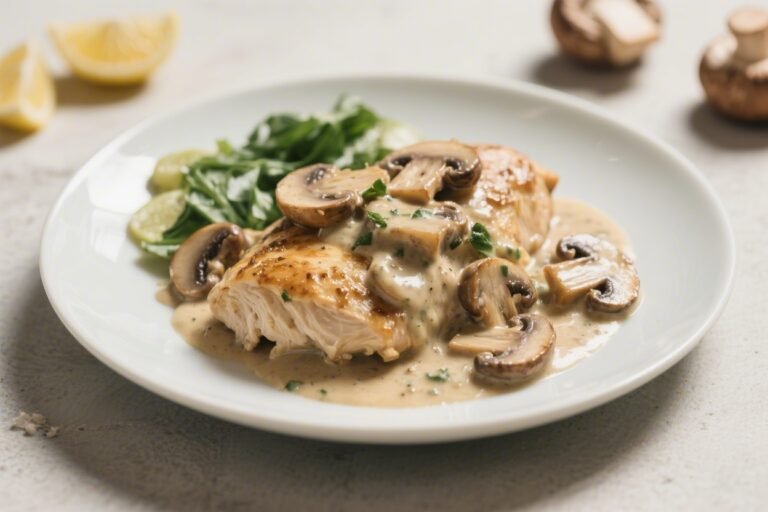 Creamy Mushroom Keto Chicken – Comforting, Low-Carb, and Easy