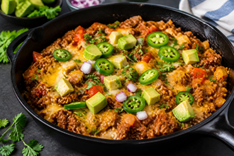 Keto Ground Turkey Taco Skillet – A Fast, Flavor-Packed Weeknight Dinner