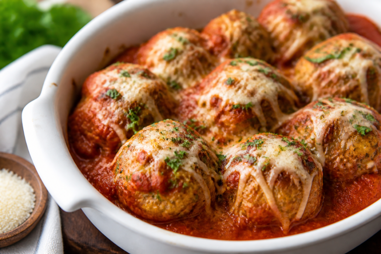 Low Carb Turkey Parmesan Meatballs – Comforting, Light, and Weeknight-Friendly