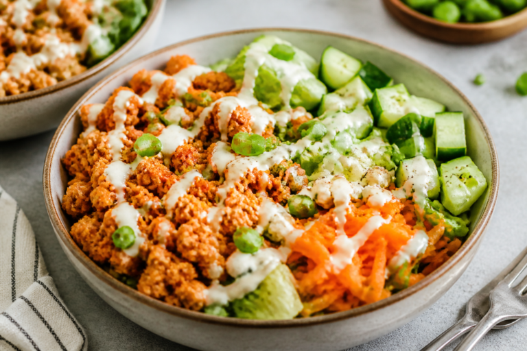 Ground Turkey Buffalo Ranch Bowls – A Zesty, Satisfying Weeknight Meal