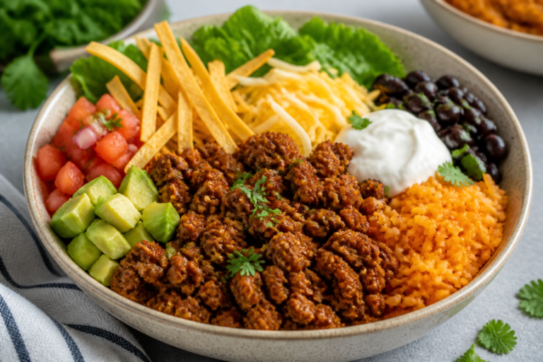 Ground Turkey Loaded Taco Bowls – A Fresh, Easy Weeknight Favorite