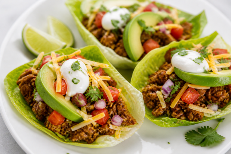 Keto Turkey Taco Lettuce Boats – A Fresh, Fast, Low-Carb Favorite
