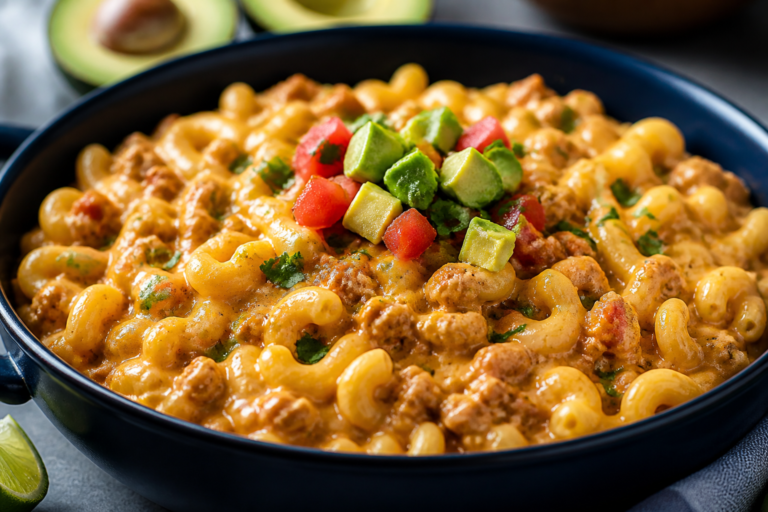 Keto Turkey Taco Mac & Cheese – Cozy, Low-Carb Comfort With a Kick
