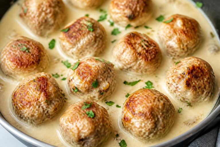 Ground Turkey Cream Cheese Meatballs – Juicy, Tender, and Weeknight-Friendly
