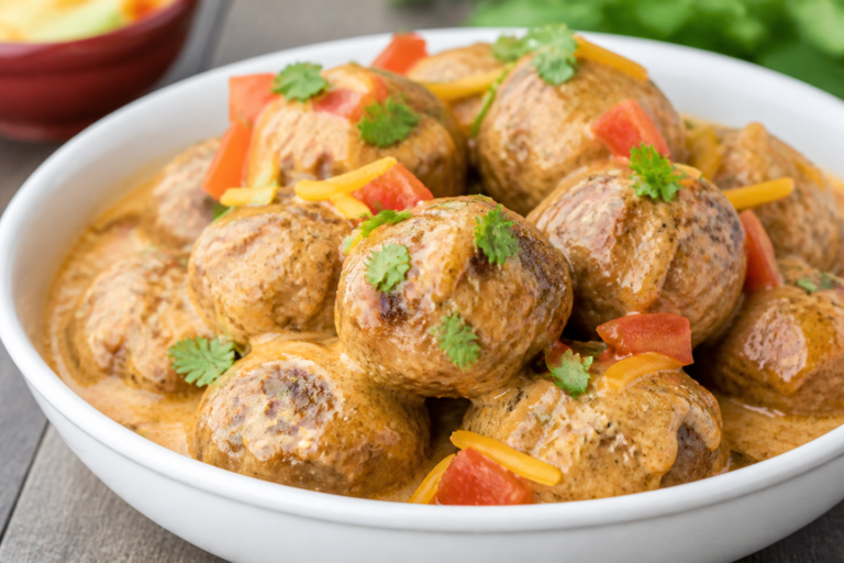 Keto Creamy Taco Meatballs – Comforting, Low-Carb Flavor in Every Bite