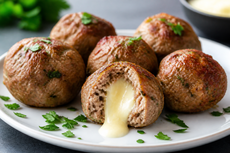 Keto Cream Cheese Stuffed Meatballs – Rich, Savory, and Satisfying