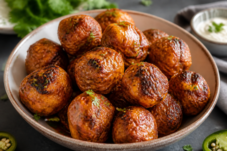 Keto Chipotle Cheddar Meatballs – Spicy, Cheesy, and Low-Carb Comfort