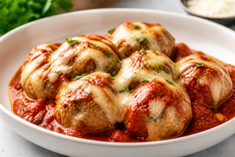 Keto Chicken Parmesan Meatballs – Comfort Food With A Low-Carb Twist