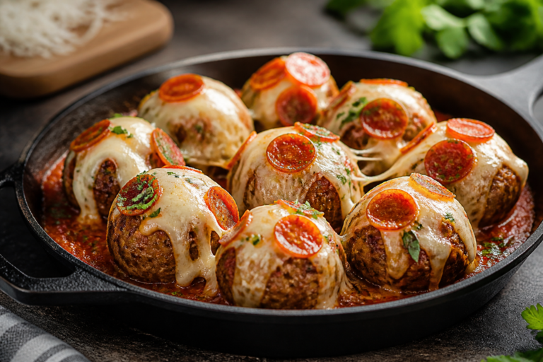 Keto Loaded Pizza Meatballs – Comfort Food With Big Flavor