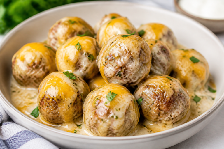 Keto Cheesy Ranch Meatballs – Juicy, Flavor-Packed, and Low-Carb