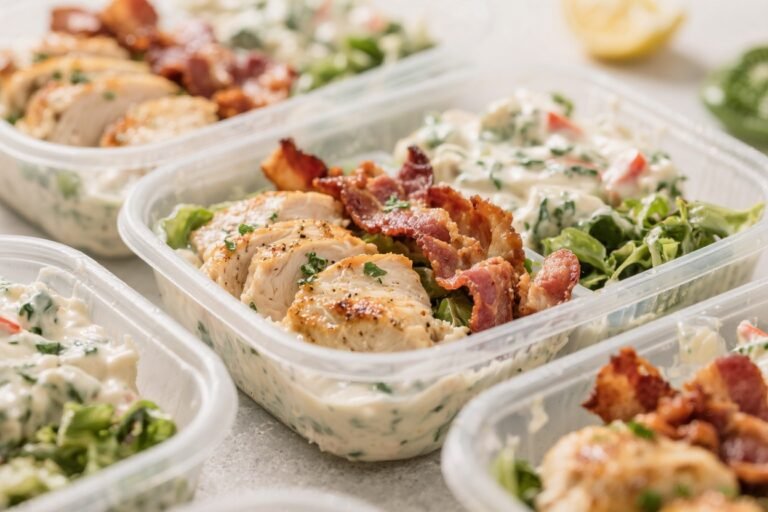 Creamy Bacon Ranch Chicken Meal Prep – A Simple, Satisfying Make-Ahead Favorite