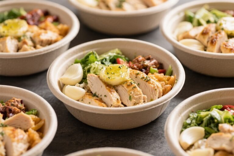Garlic Butter Chicken Meal Prep Bowls – Easy, Flavor-Packed Lunches