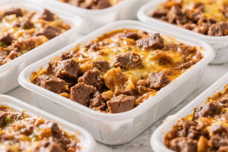 Keto Crack Beef Casserole Meal Prep – Easy, Hearty, and Low-Carb