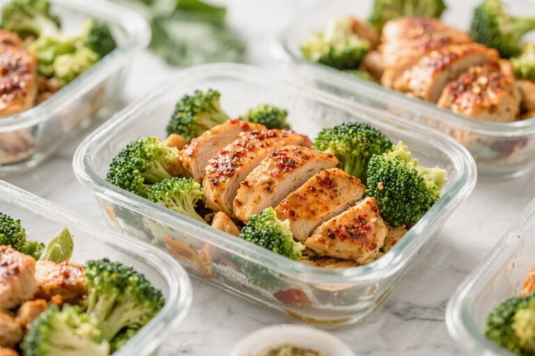 Keto Cajun Chicken & Broccoli Meal Prep – Simple, Spicy, and Satisfying