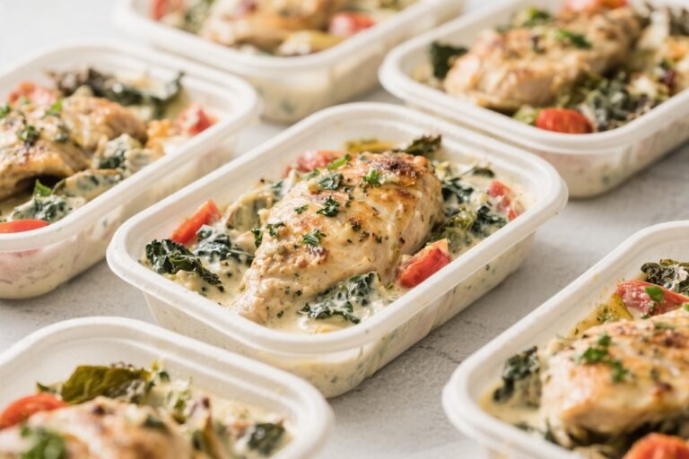 Creamy Tuscan Chicken Meal Prep – Comforting, Flavorful, and Ready for the Week