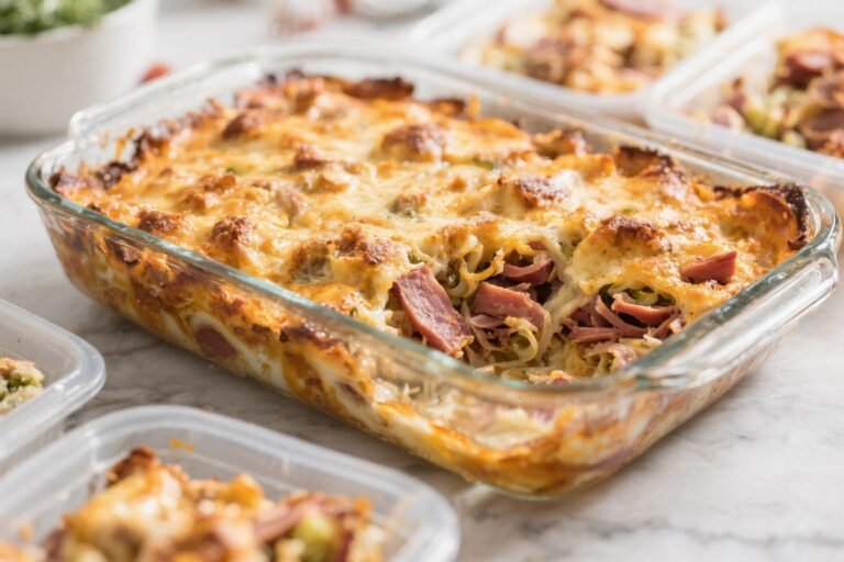 Keto Reuben Casserole Meal Prep – Easy, Hearty, and Low-Carb