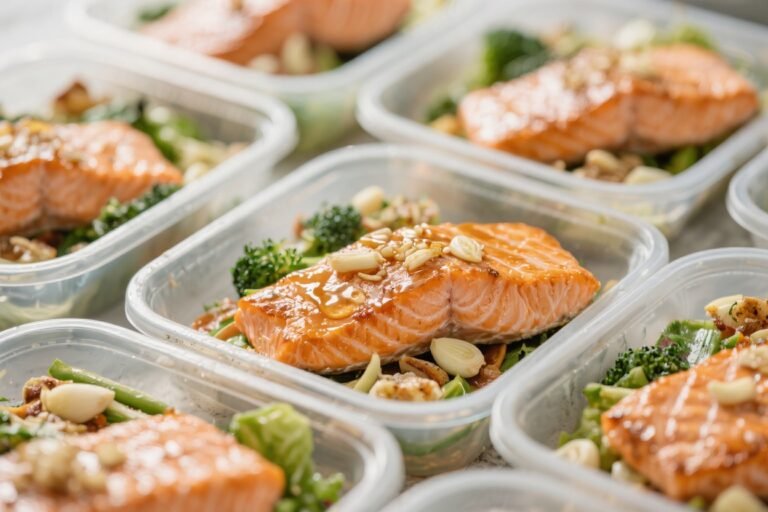 Honey Garlic Salmon Meal Prep – Easy, Flavorful, and Ready for the Week