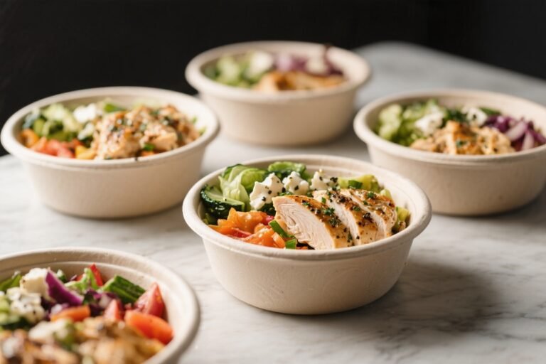 Low Carb Greek Chicken Meal Prep Bowls – Easy, Fresh, and Flavor-Packed