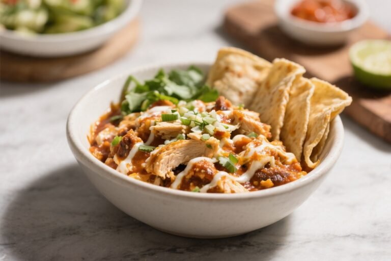 Keto Chicken Enchilada Bowls – Comforting, Low-Carb, and Packed With Flavor