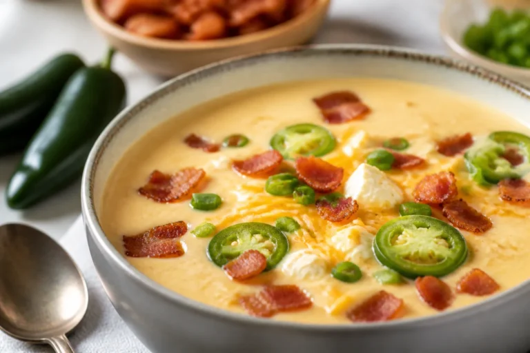 Keto Jalapeño Popper Soup – Creamy, Spicy, and Satisfying