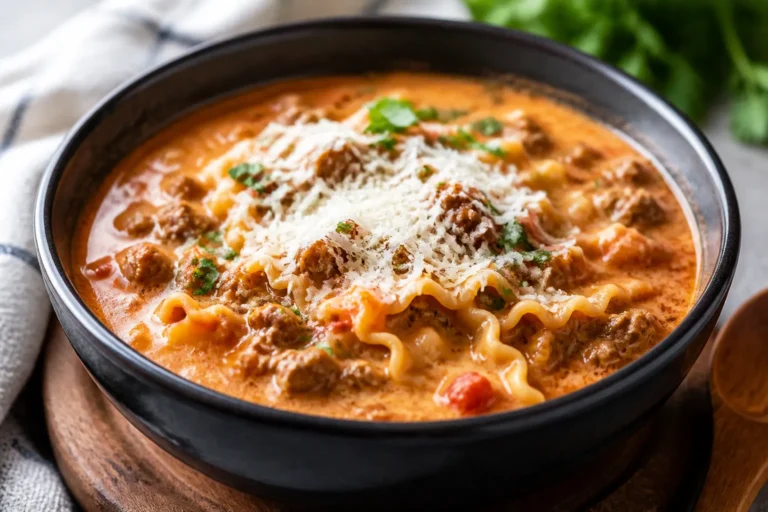 Keto Lasagna Soup – Cozy, Low-Carb Comfort in a Bowl