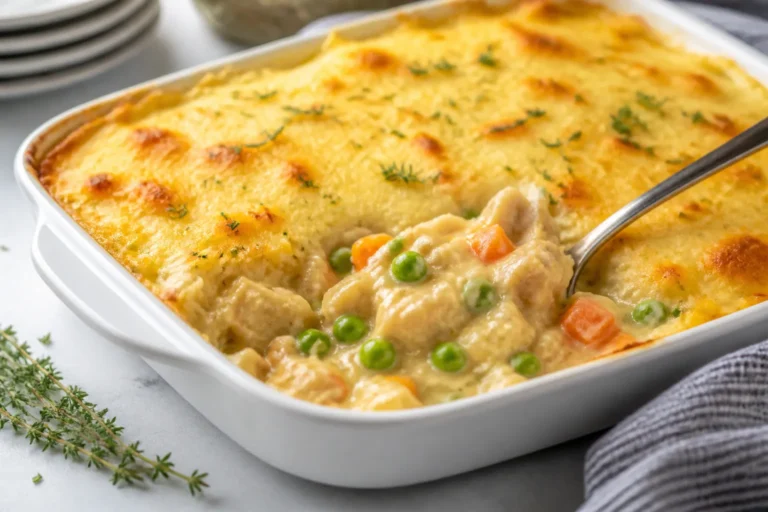 Keto Chicken Pot Pie Casserole – Cozy, Low-Carb Comfort Food