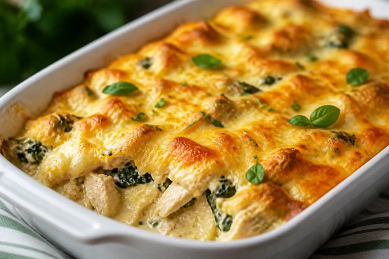 Keto Chicken Casserole – Creamy, Comforting, and Low-Carb