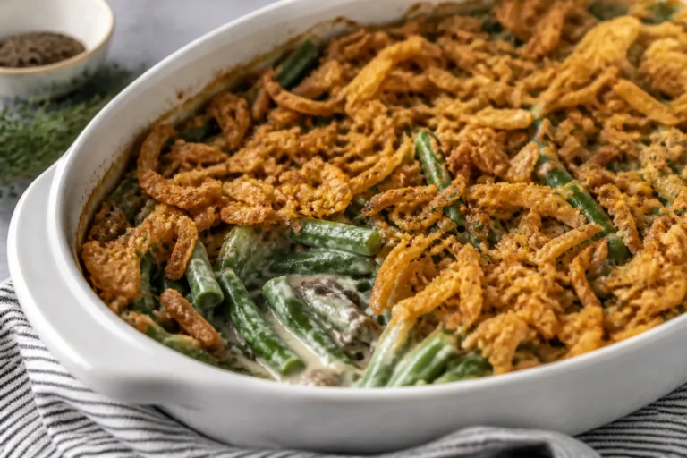 Keto Green Bean Casserole – A Cozy, Low-Carb Classic