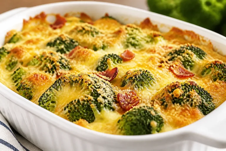 Keto Broccoli Casserole – Creamy, Cheesy, and Low-Carb Comfort