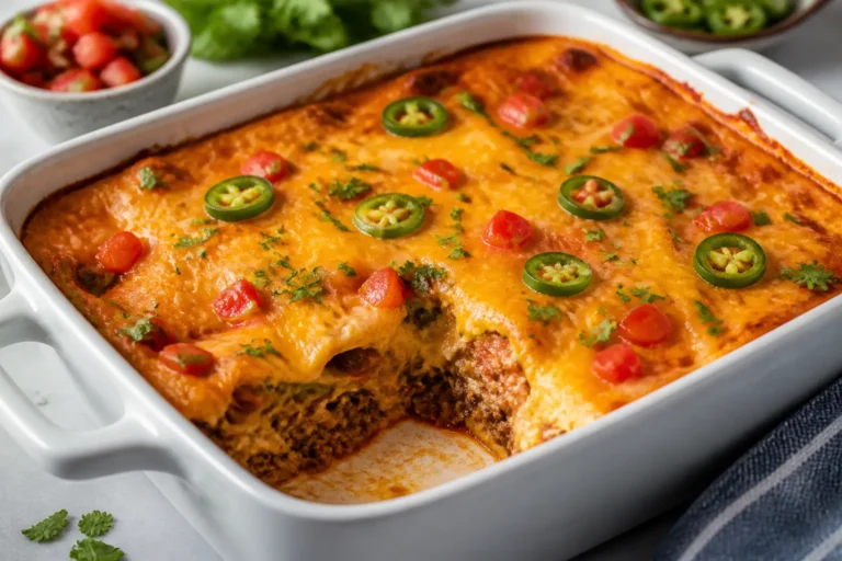 Keto Mexican Casserole – A Comforting, Low-Carb Weeknight Favorite