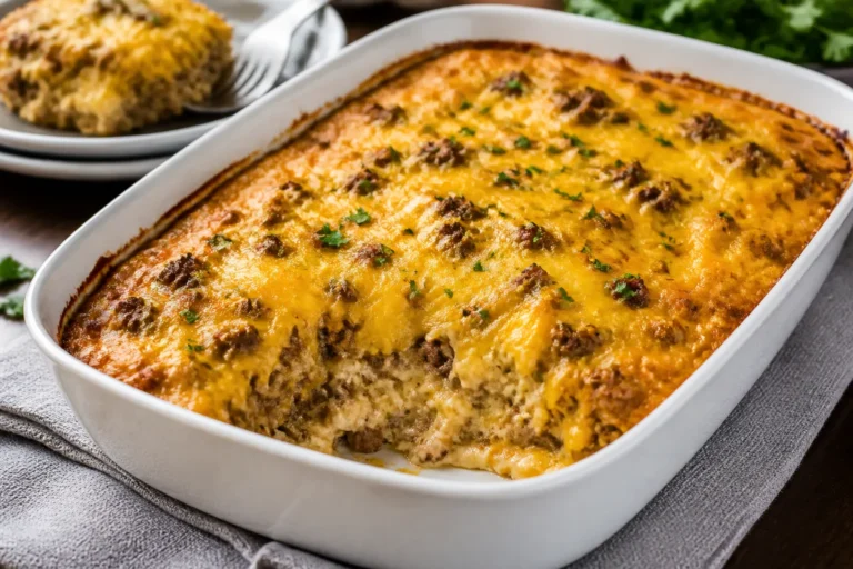 Keto Ground Beef Casserole – Cozy, Low-Carb Comfort Food