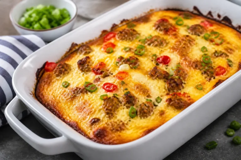 Keto Breakfast Casserole – Easy, Satisfying, and Low-Carb