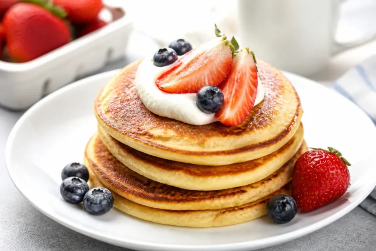 Keto Cream Cheese Pancakes – Light, Fluffy, and Low-Carb