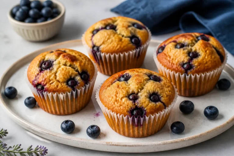 Keto Blueberry Muffins – Soft, Moist, and Low-Carb